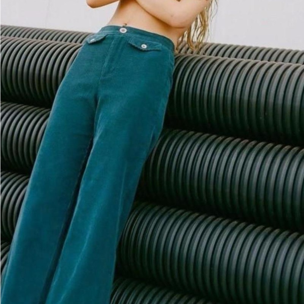 Paloma Wool Lagos corduroy pant - deep blue - EU 38 (us 6/ medium) - VGUC